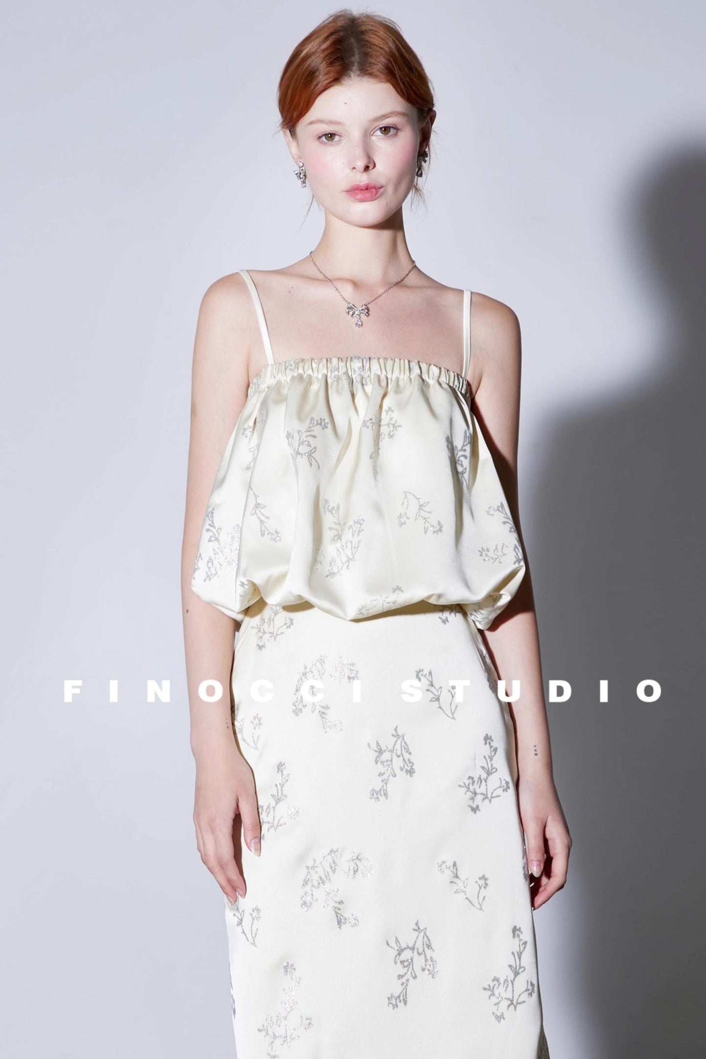 Silver Branches Luxury Suit Set-Up