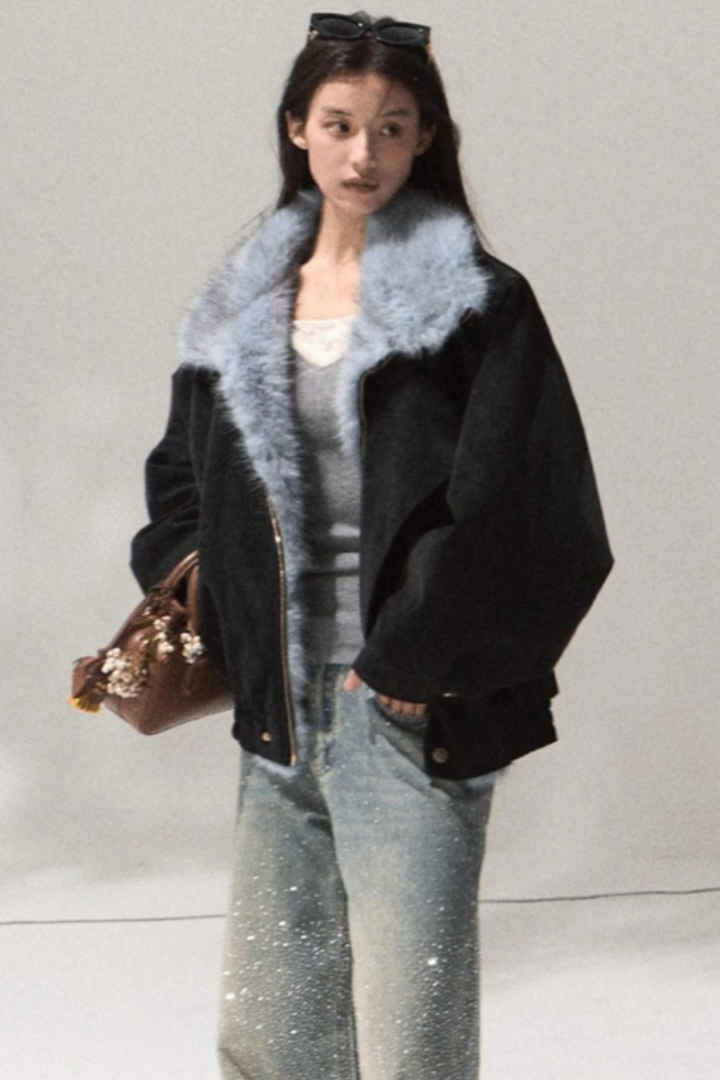 V-Neck Slim Casual Knit Sweater