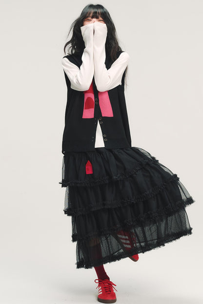 Red House Jacquard Wool Vest