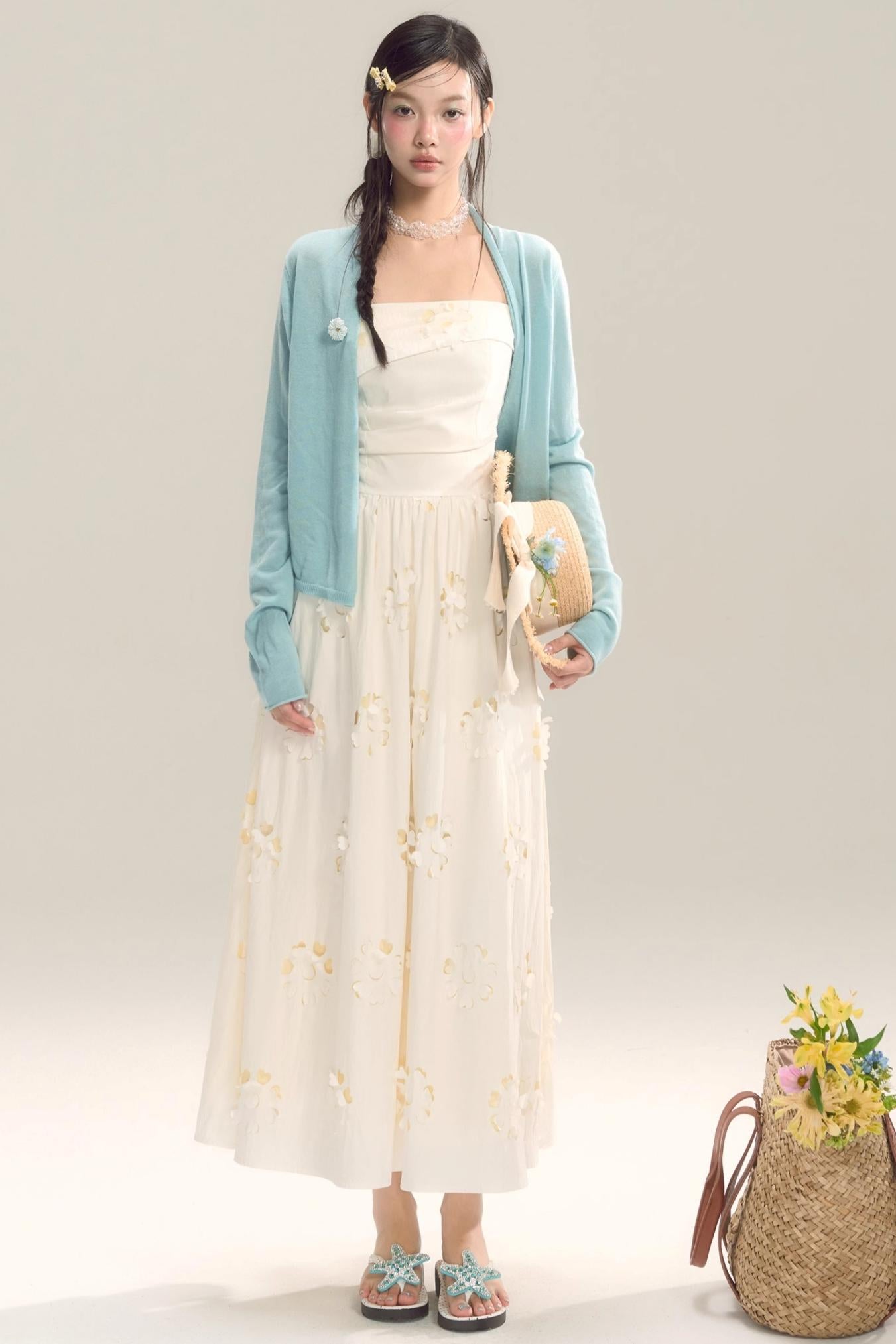 Sassy Daisy Wool Cardigan