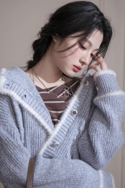 Blue Island Floral Wool Suit Set-up