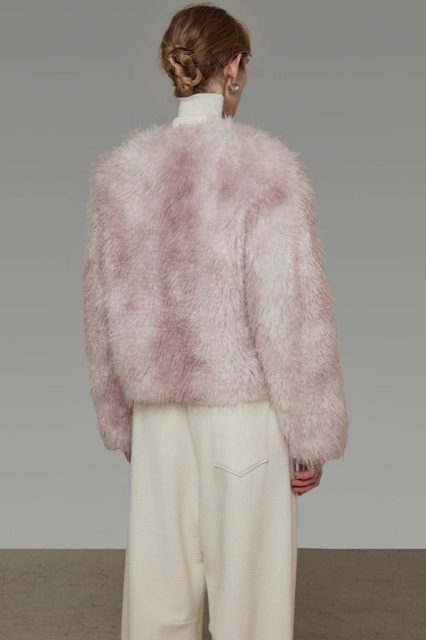 Plush Winter Cropped Jacket