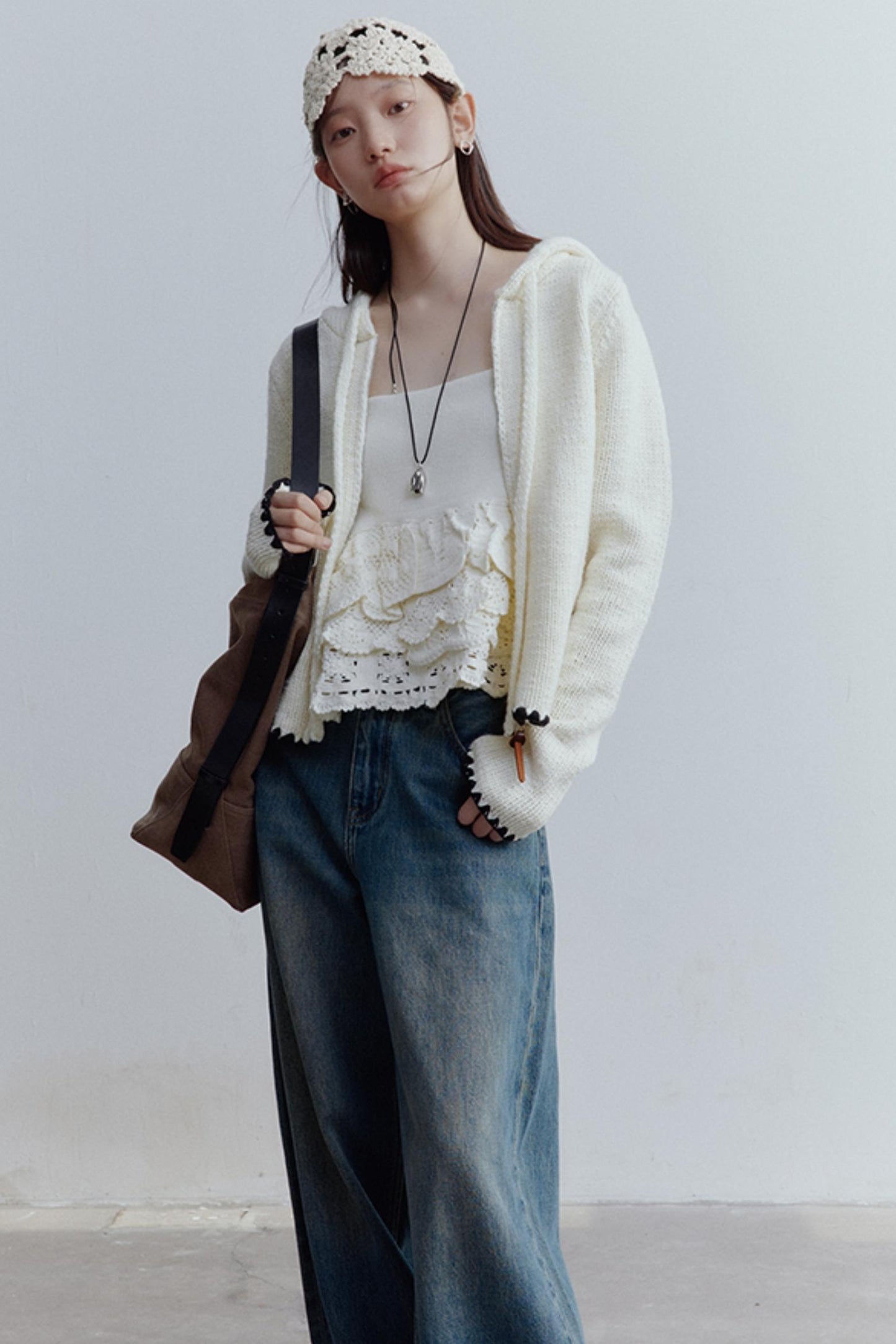 Restless Blue Wide-leg Denim Jeans