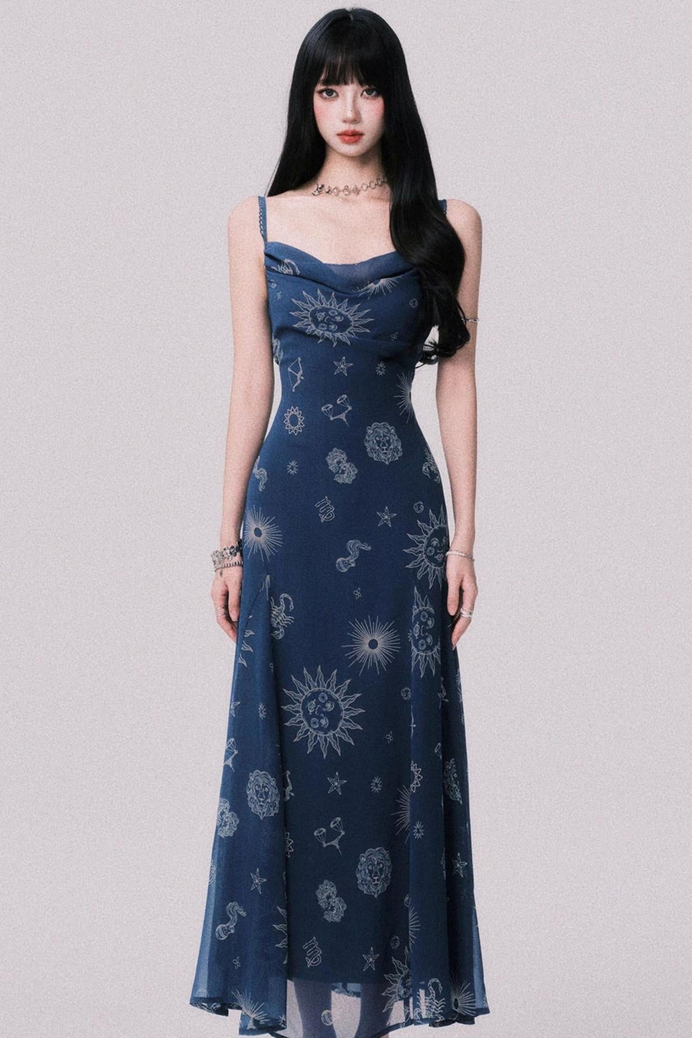 Serenity Halter Dress