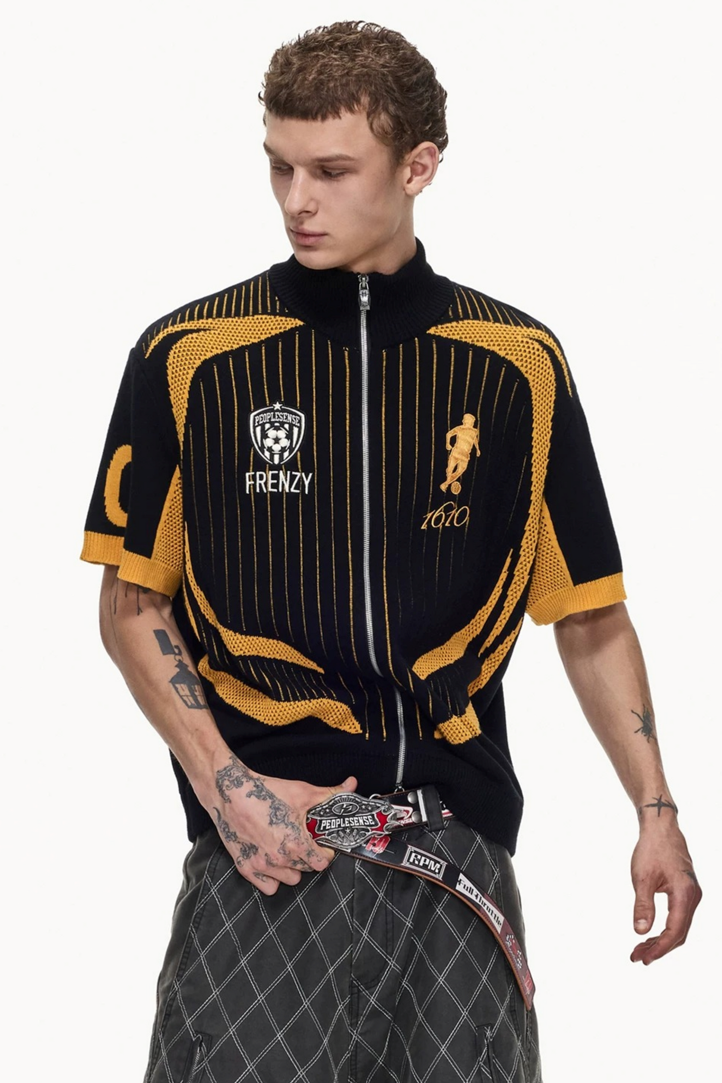 Snake Shadow Leather Belt