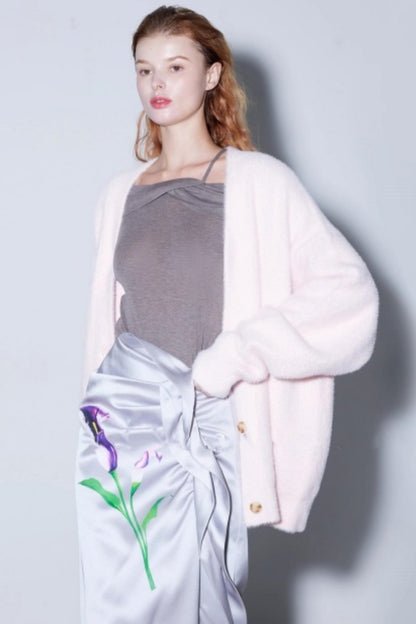 Soft Cuddly Cardigan Sweater