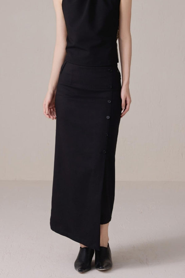 Black High-Waist Skirt