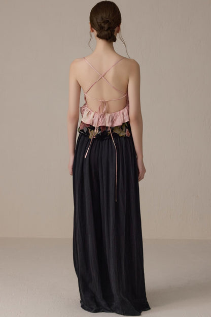 Romantic Pink V-Neck Camisole