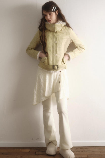 Vintage Green Cotton Jacket