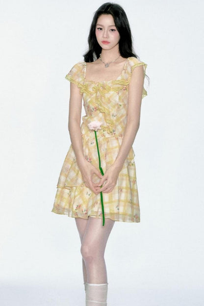 Romantic Ruffle Dress