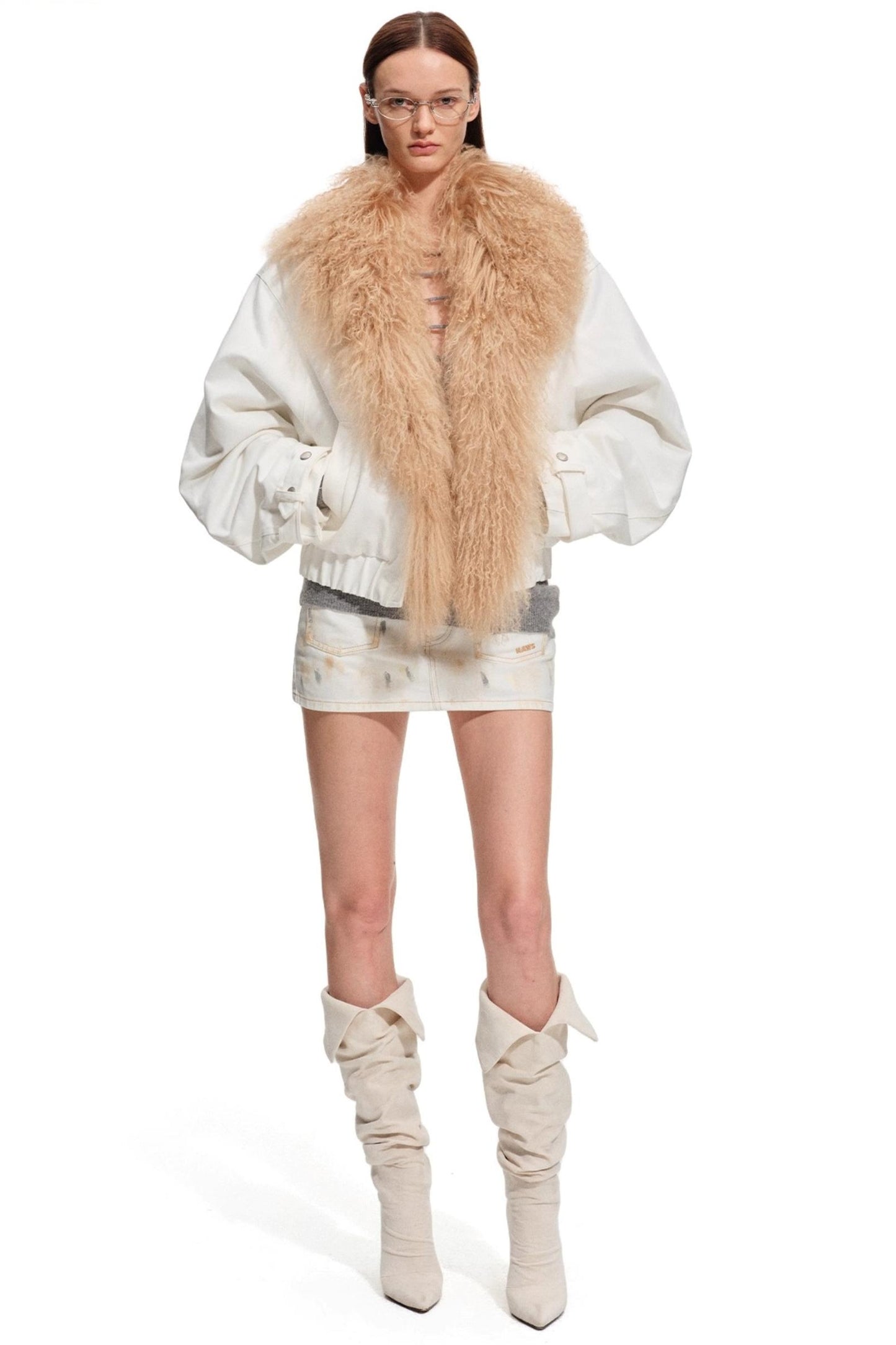 Alpaca Wool V-Neck Sweater