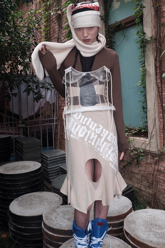 Transforming Printed Dress