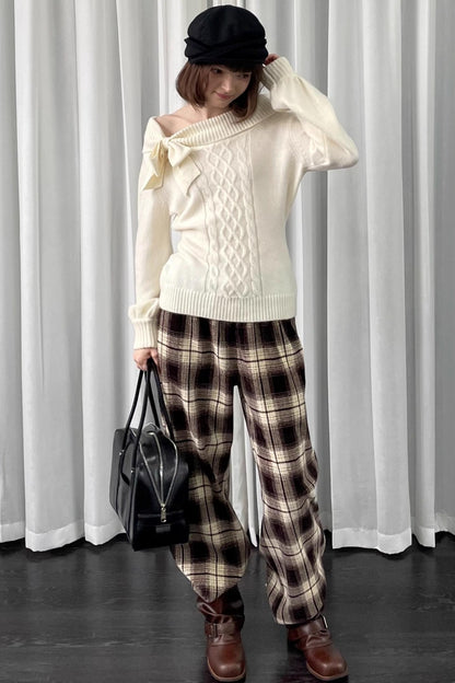 Versatile Lazy Sense Cable Sweater