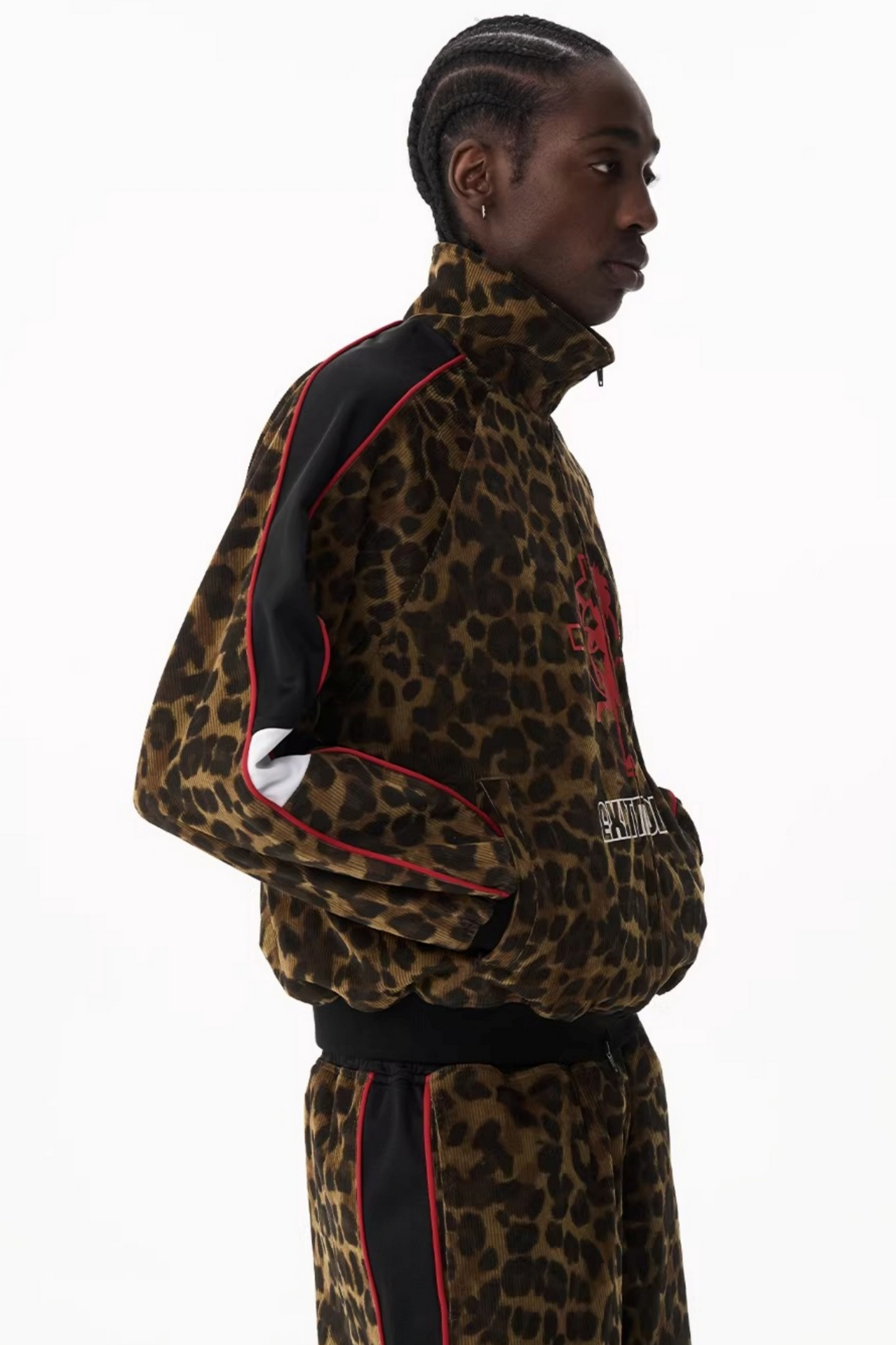 Retro Leopard Print Jacket