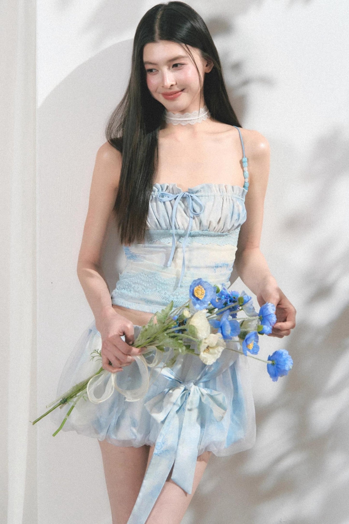 Sea Salt Jasmine Bustier Skirt