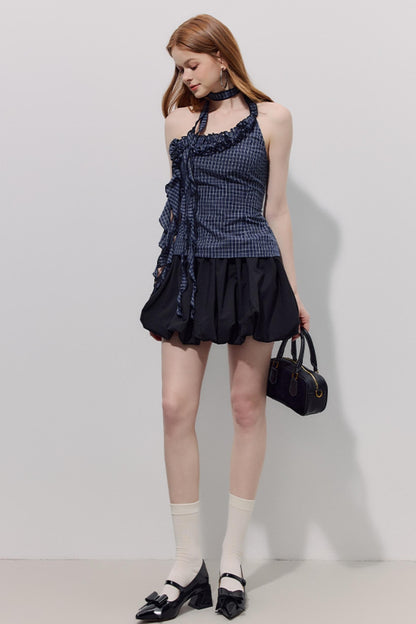 Smocked Peplum Camisole