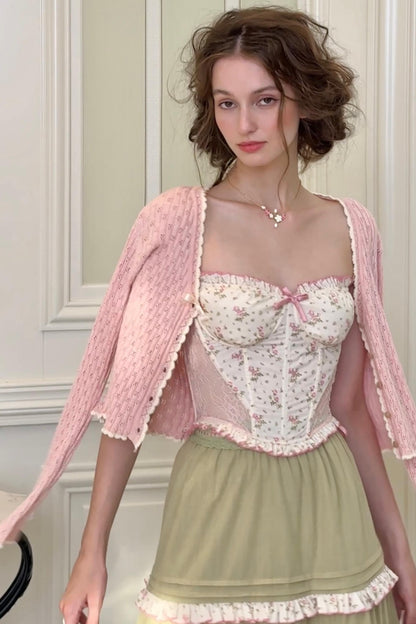 Romantic Pink Corset