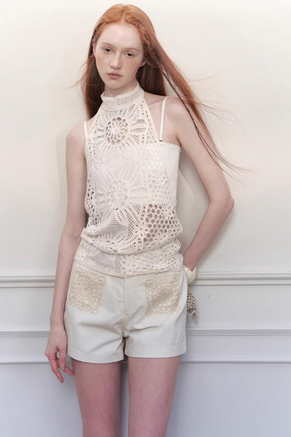 Thorn Flower Knit Tank