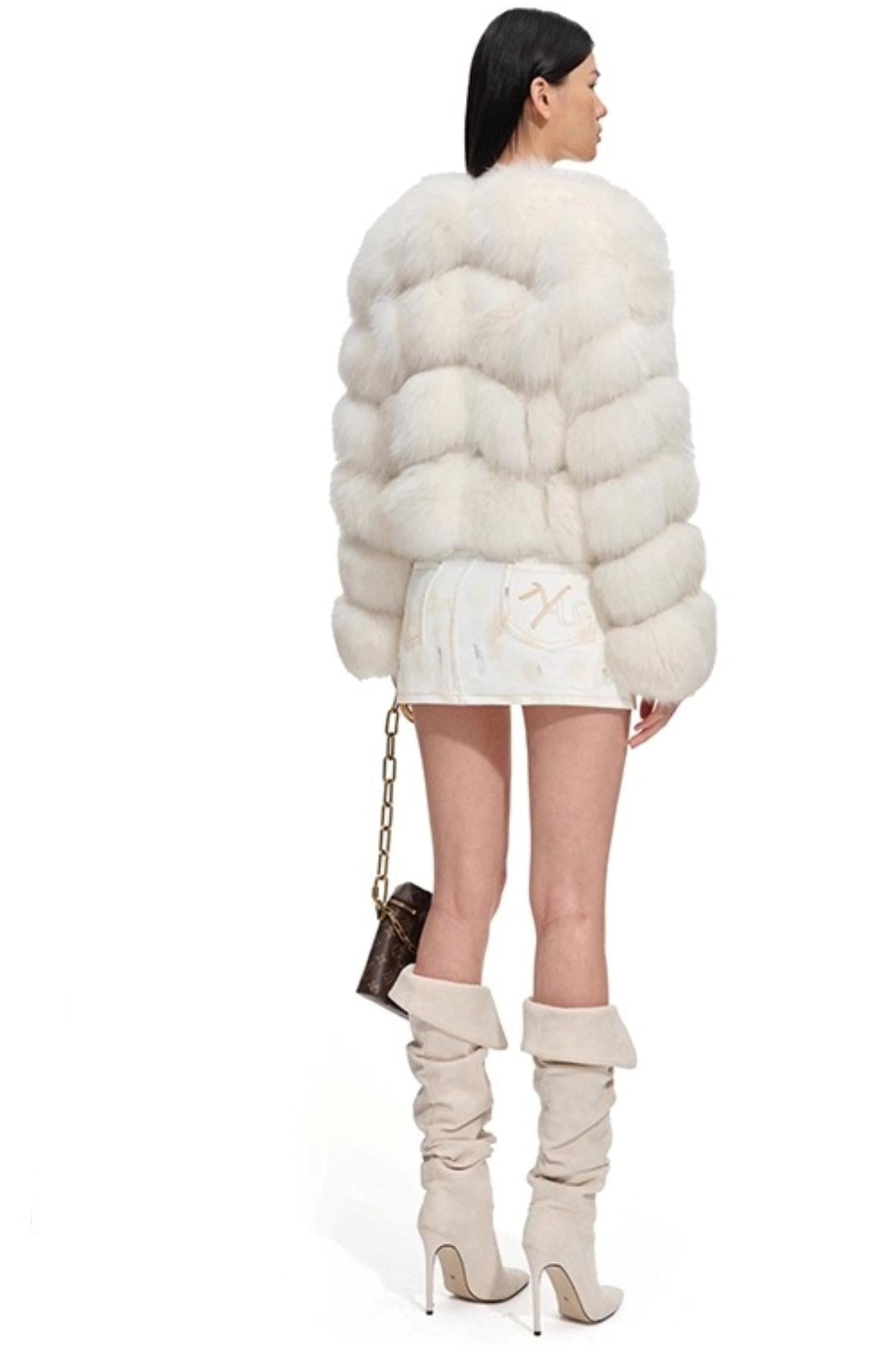 Polar Denim Twill Skirt