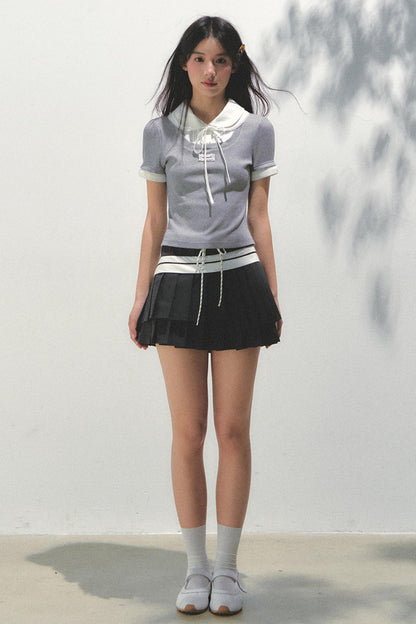 Chic Vintage Peplum Skirt