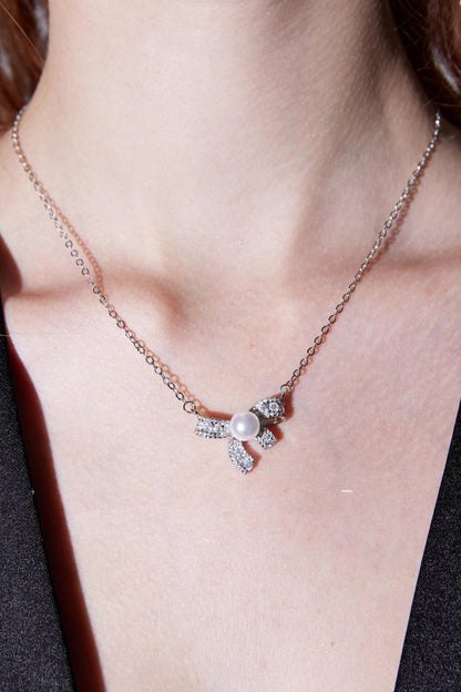 Fish-Princess Bow Necklace