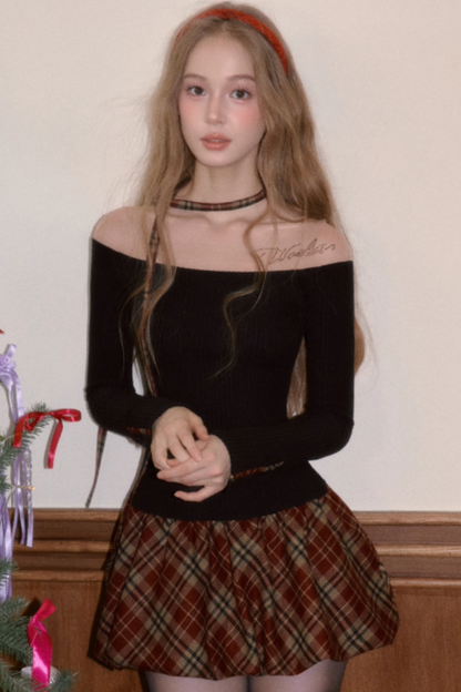 Color-Blocking Floral Dress