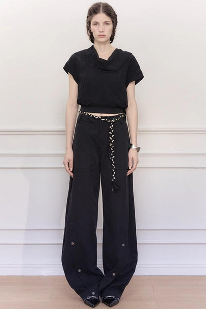 Elegant Wide-Leg Pants