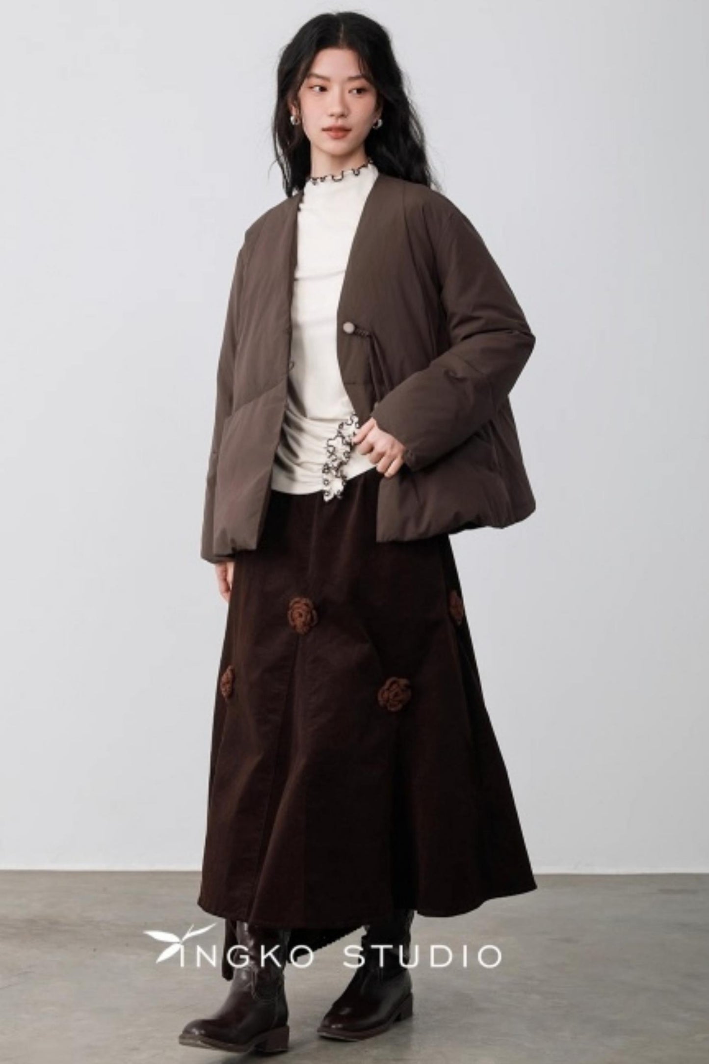 Mica White Ruffled Top