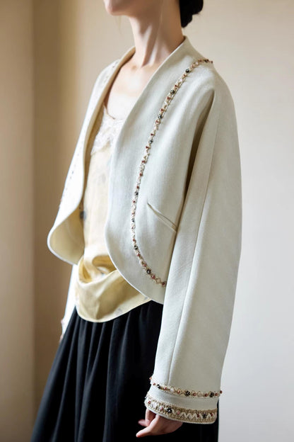 Chinese Cocoon Cardigan Jacket