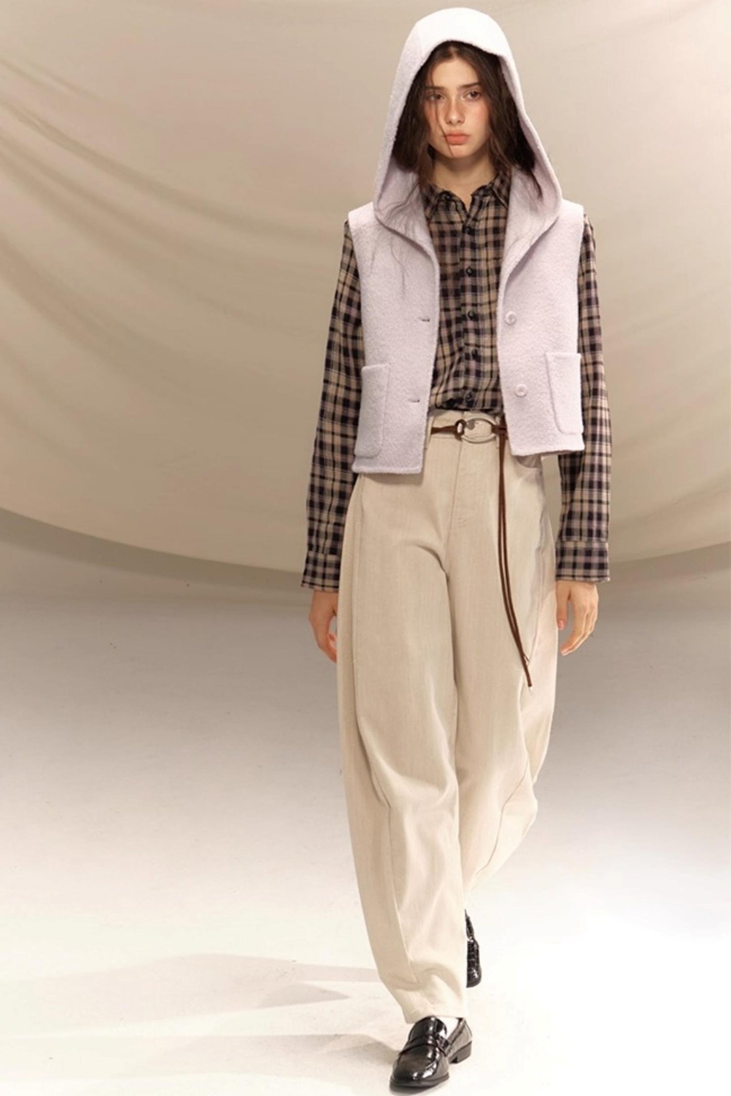 Twilight Apricot Twill Trousers