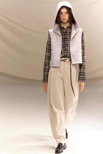 Twilight Apricot Twill Trousers