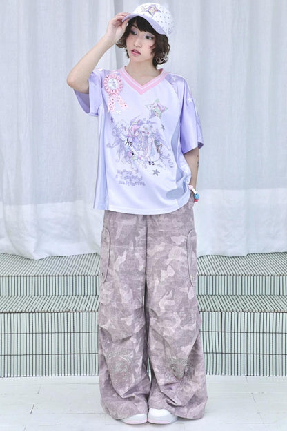 Y2K-Dreamcore-Patchwork-Trikot