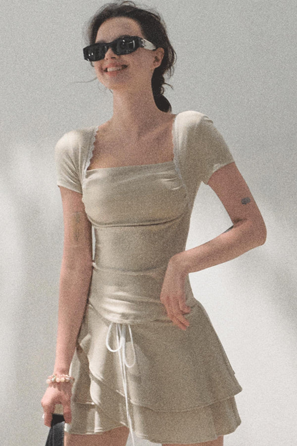 Chic Two-Piece Knit Set-Up