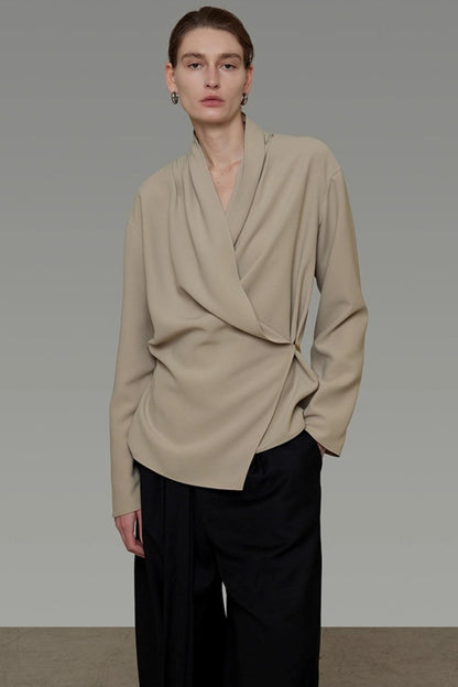 Irregular Autumn Loose Shirt