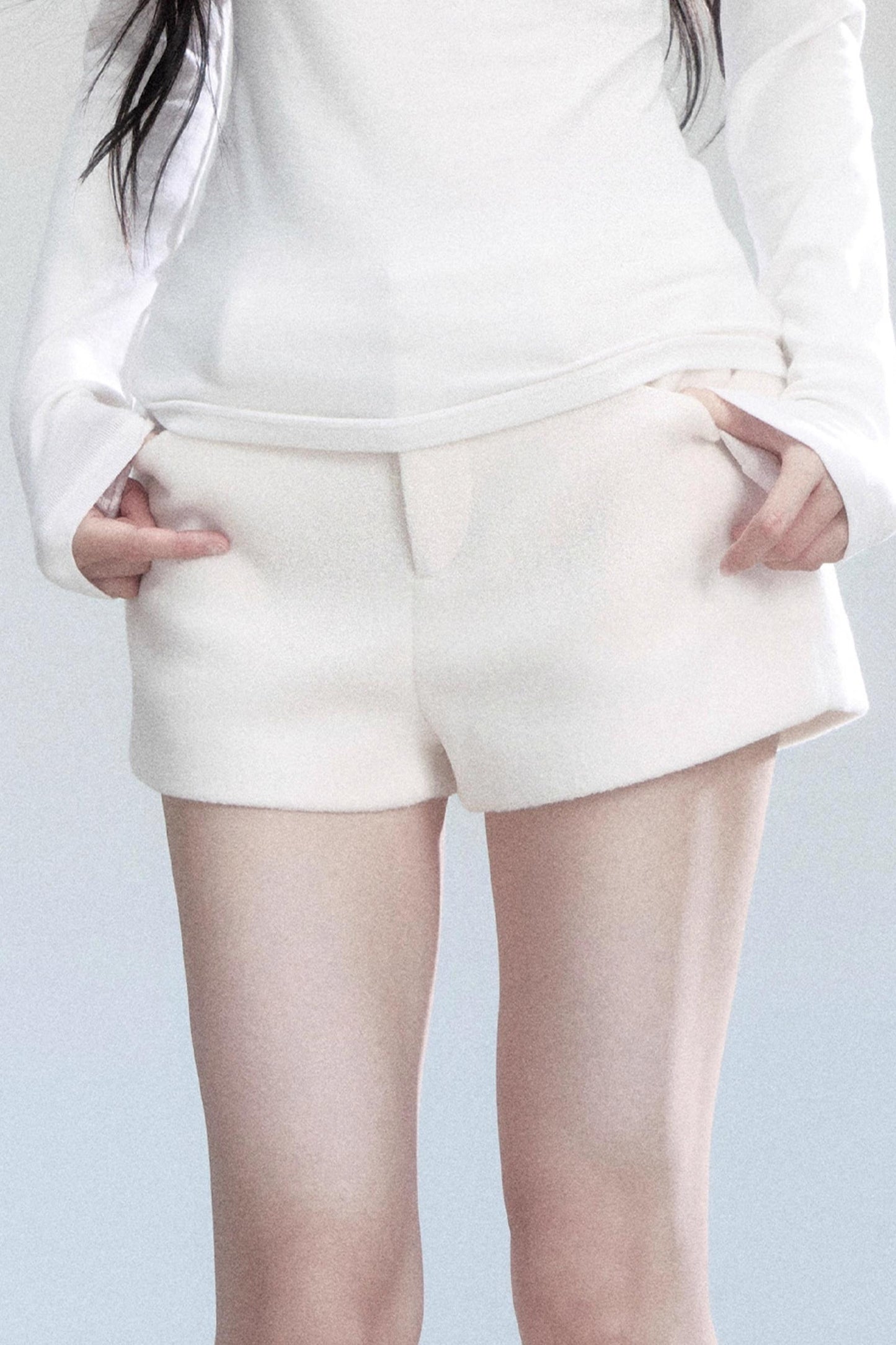 Versatile Tweed  A-Line Shorts