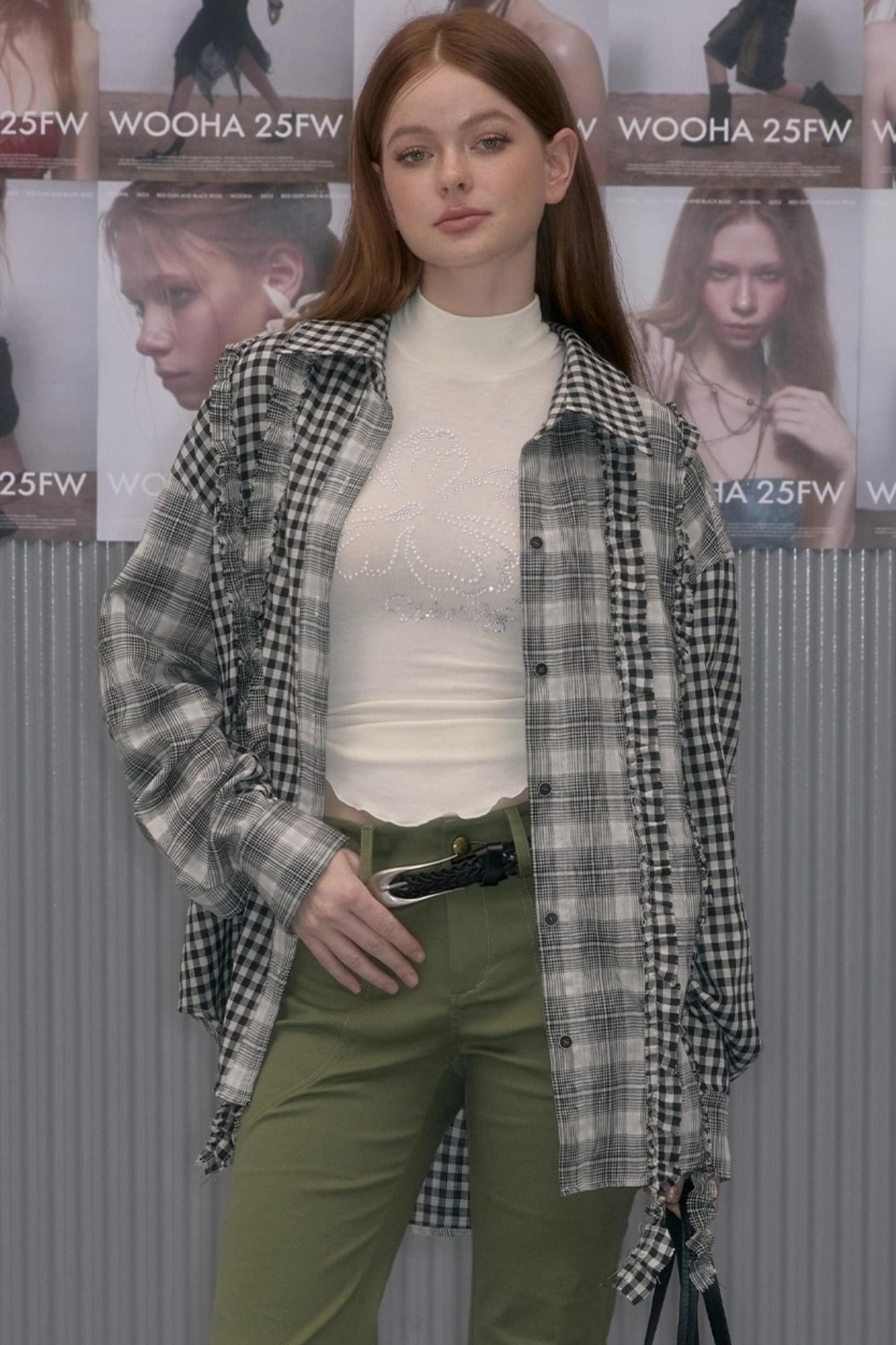 Retro Plaid Casual Loose Shirt