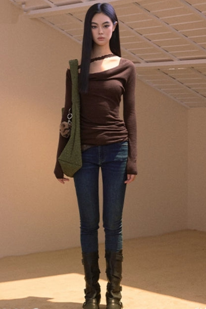 Pure Desire Off-Shoulder Sweater