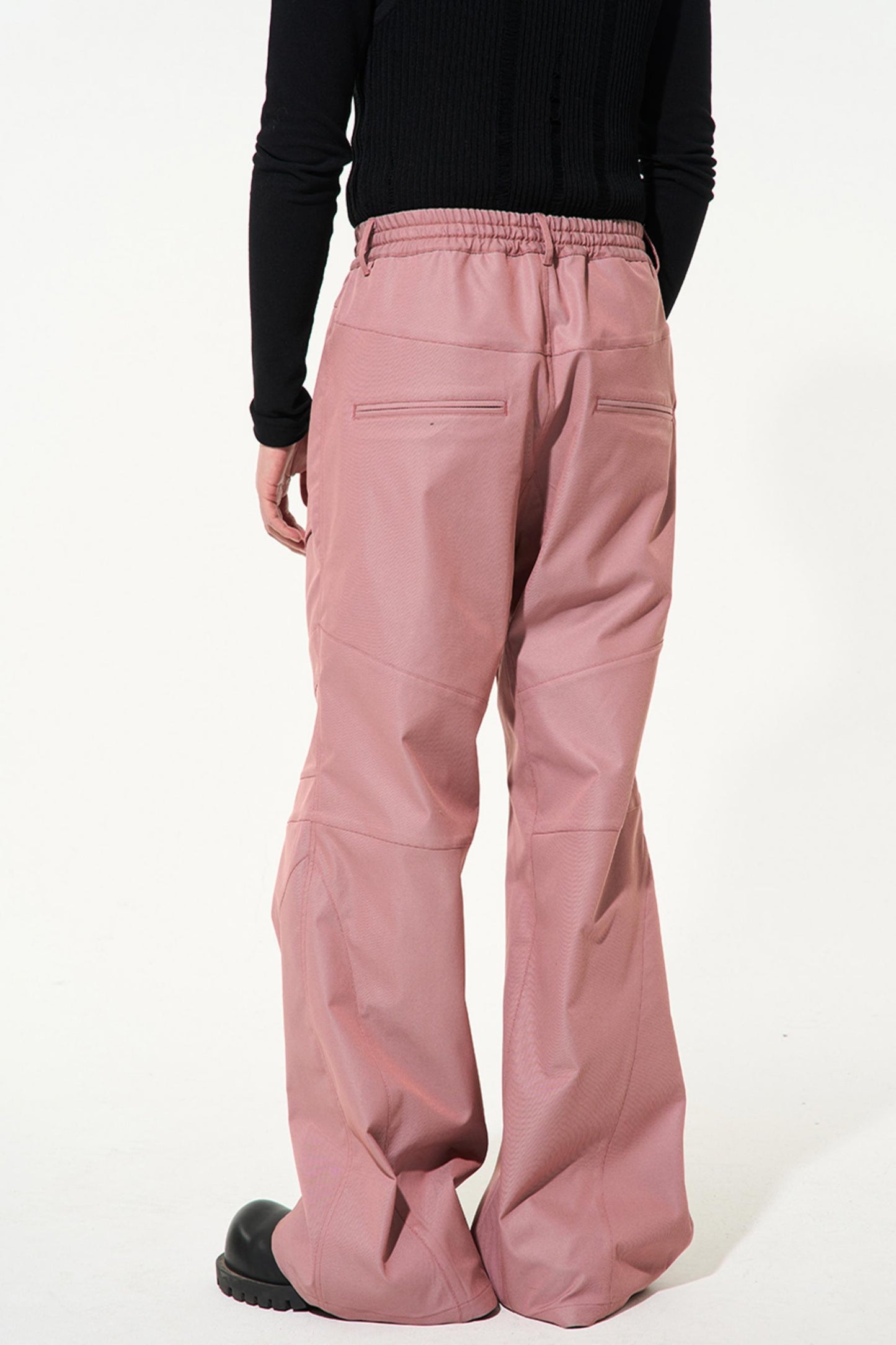 Chic Cropped Twill Pants