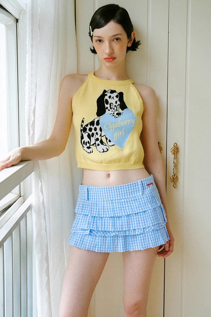 Yellow Dalmatian Puppy Top