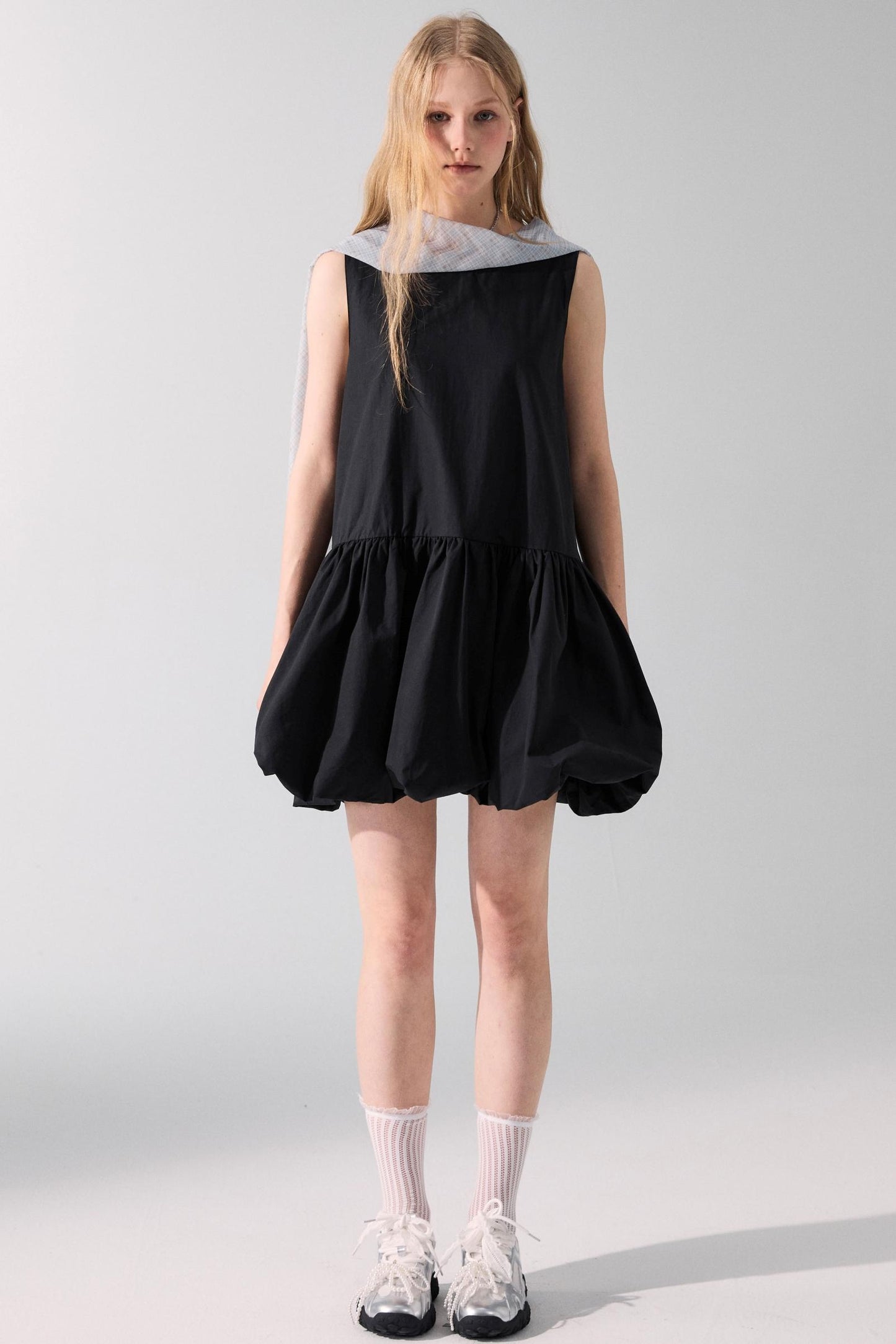 Chic Cloud Hem Dress