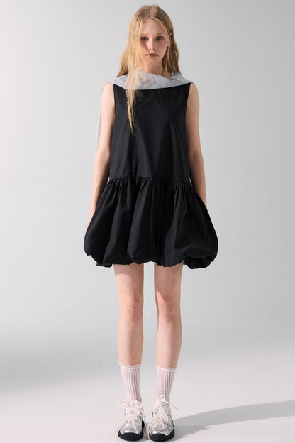 Chic Cloud Hem Dress