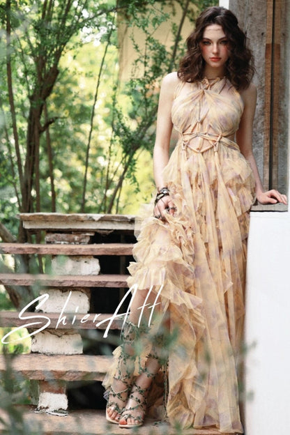 Wandering Wave Holiday Dress