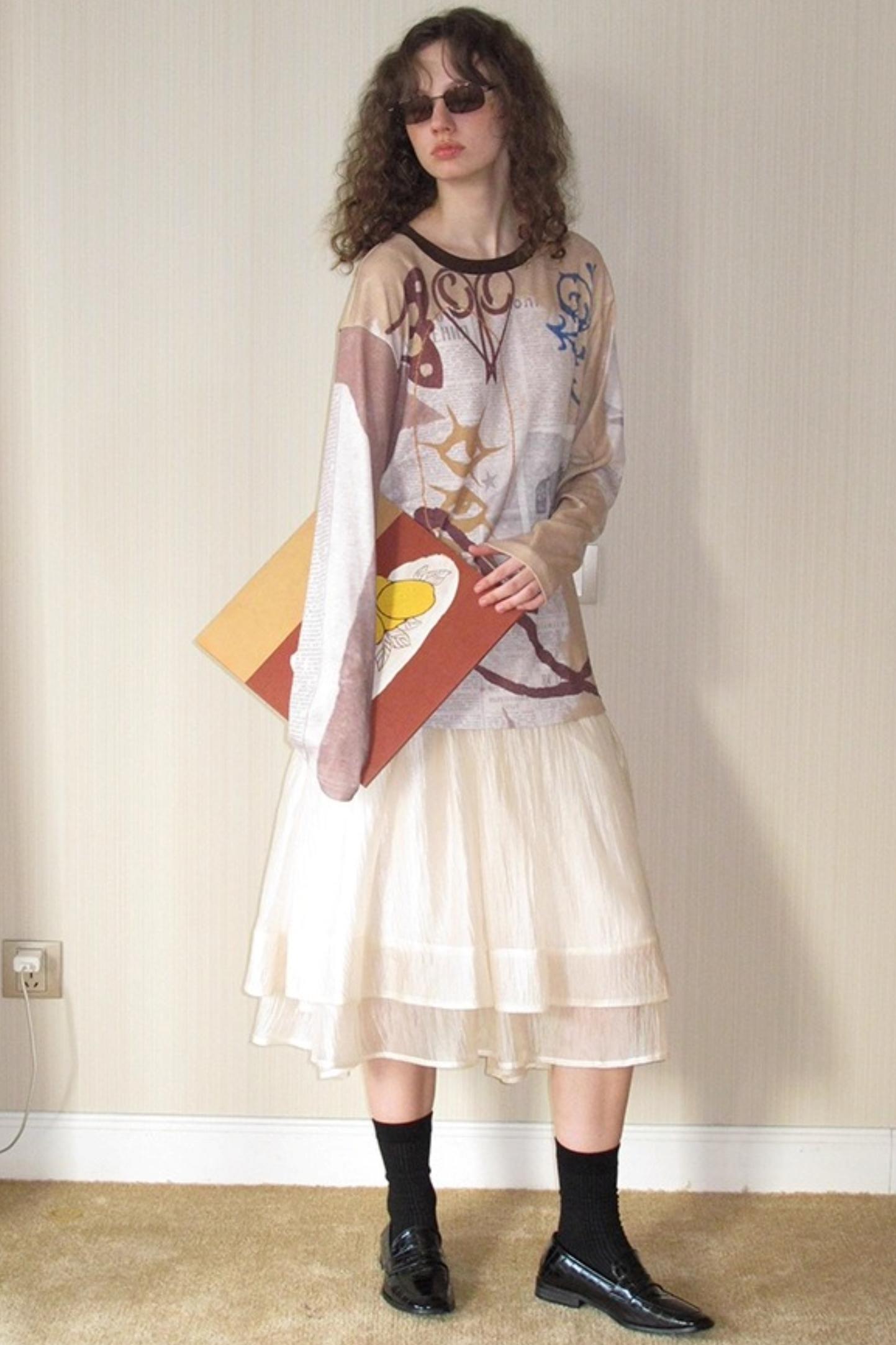 Moonlight Gauze Skirt