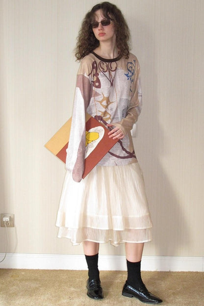 Moonlight Gauze Skirt