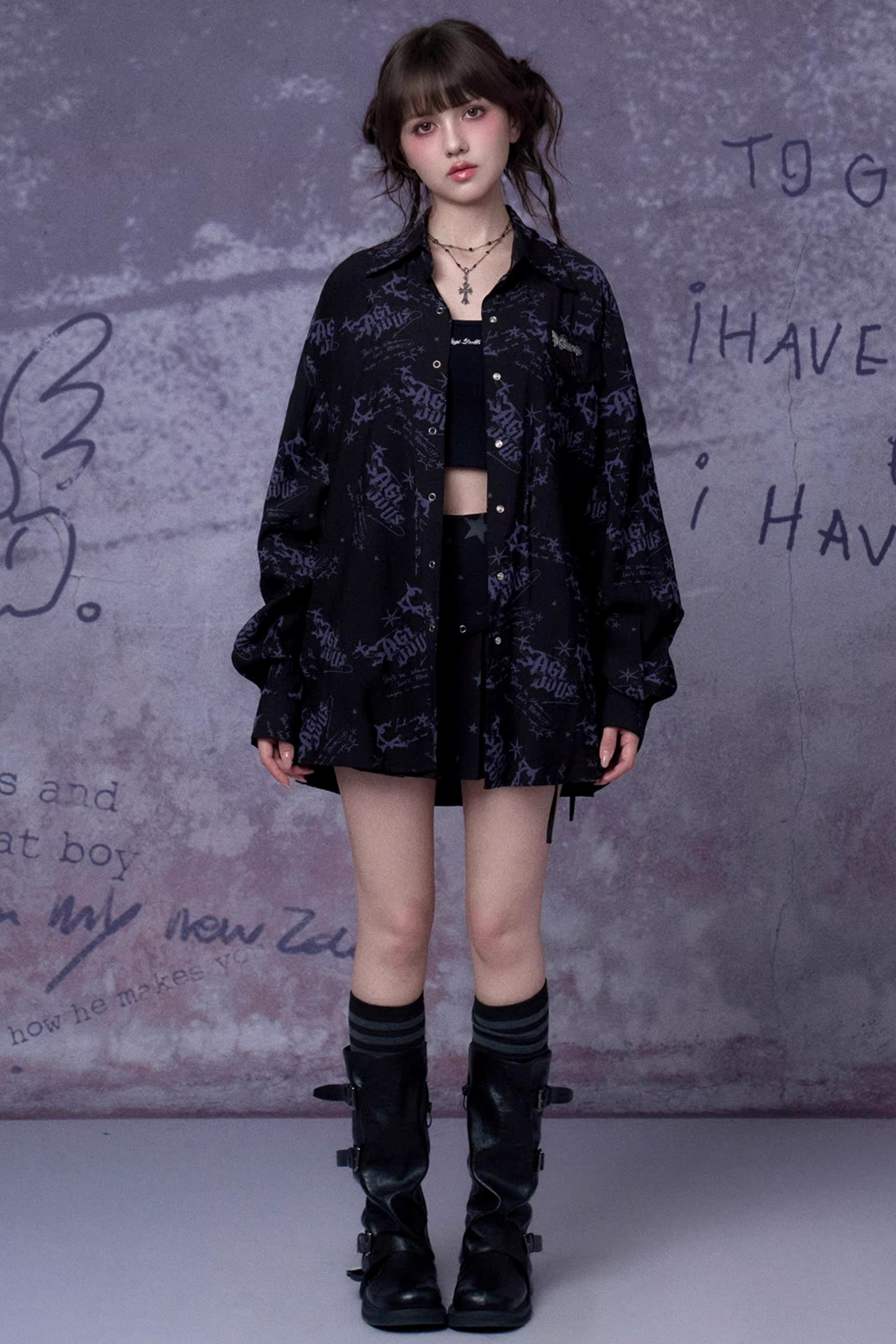 Youthful Spirit Printed Blouse