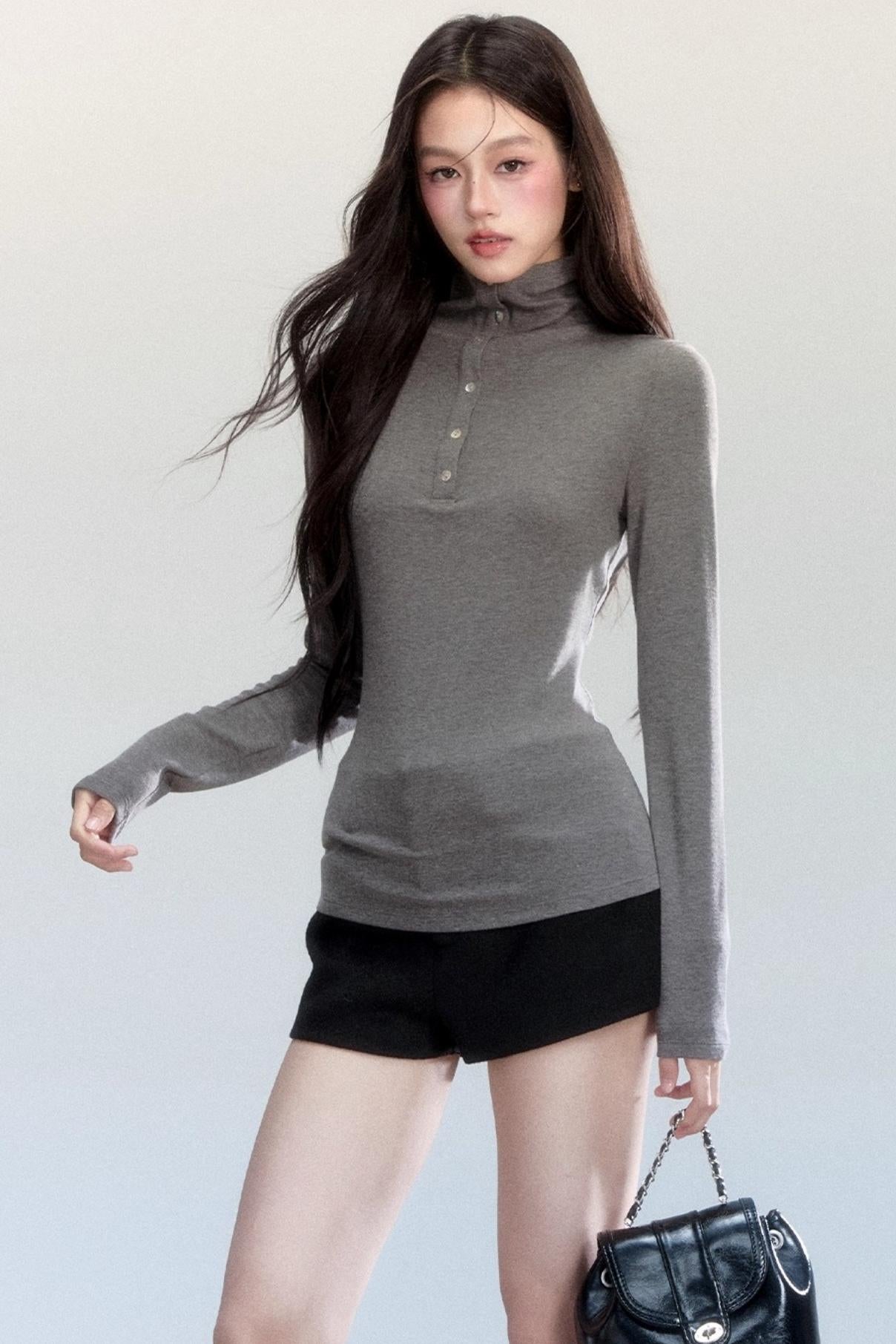 Fragile Slim Long Sleeve T-Shirt