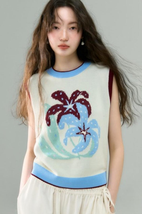 Original Lily Jacquard Tencel Vest Skirt Set-Up