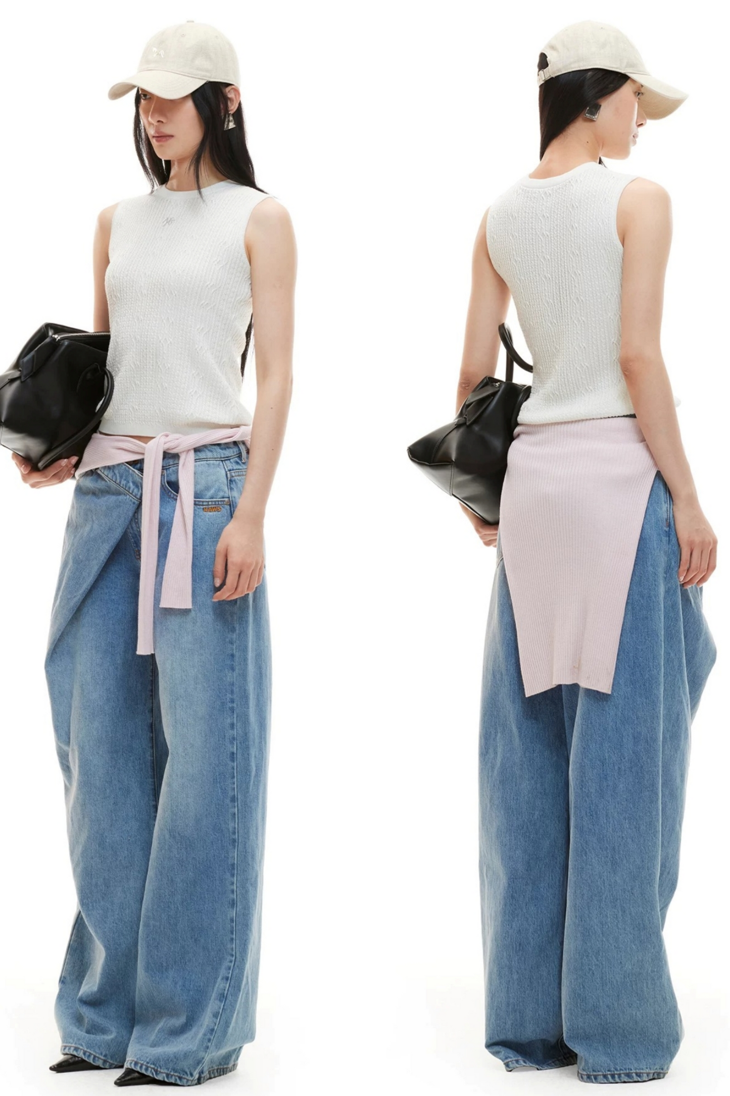 Lyocell Wool Knit Vest