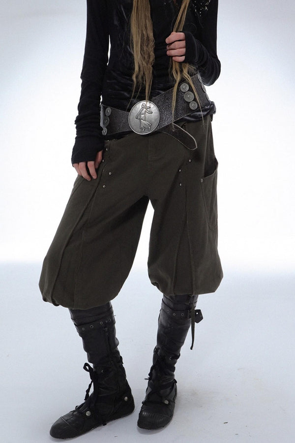 Distressed Harlem Equestrian Pants