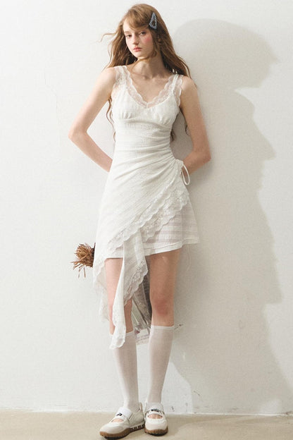 French Mint Sweater Touch Sundress Set-Up